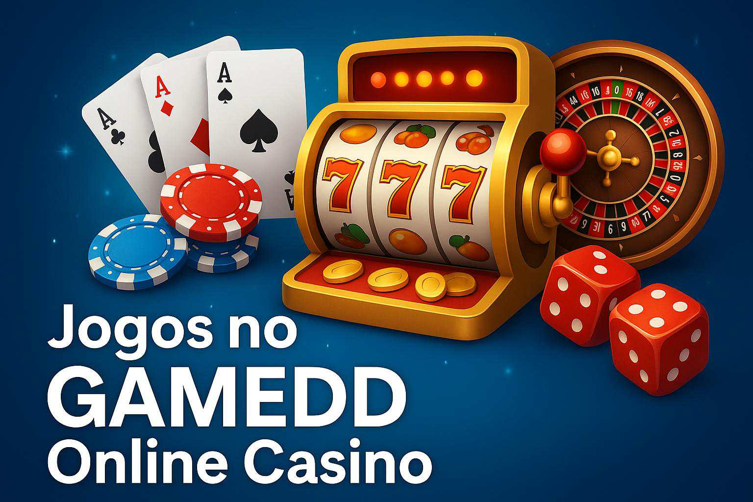 Jogos de cassino online inovadores e emocionantes na GAMEDD