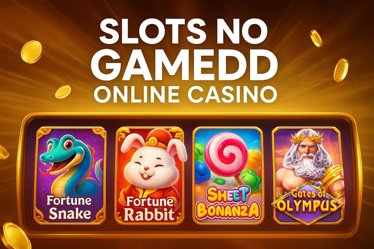 Jogos de Slot no Casino Online GAMEDD